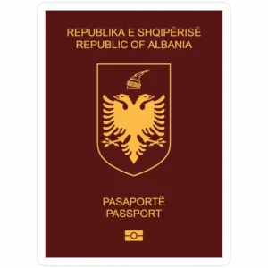 prop Albanian passport